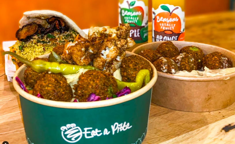 Salad bowl at Eat a Pitta